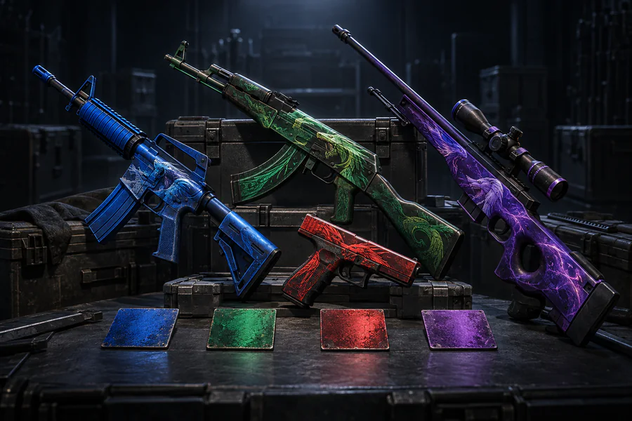 Skiny CS2 po kolorze