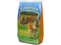 Оранжевый мешок Sunnyside: полнорационные гранулы для кур, 8 фунтов (3,6 кг)