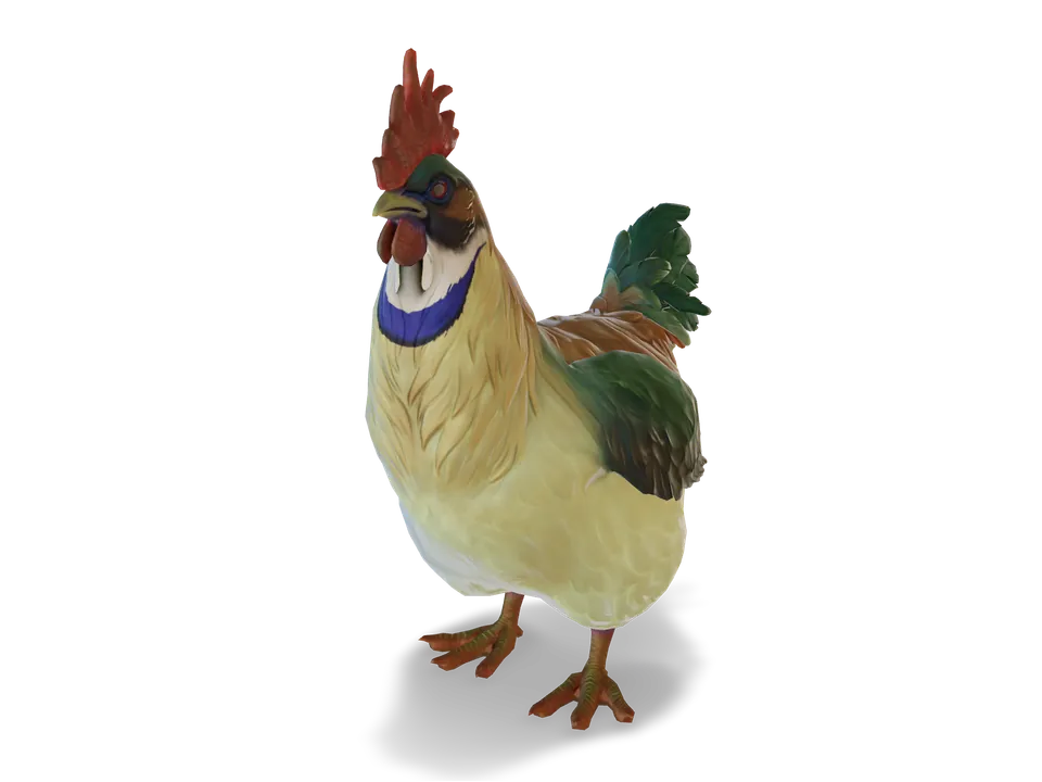CS2 pet chicken: catalana, Yellow and Red