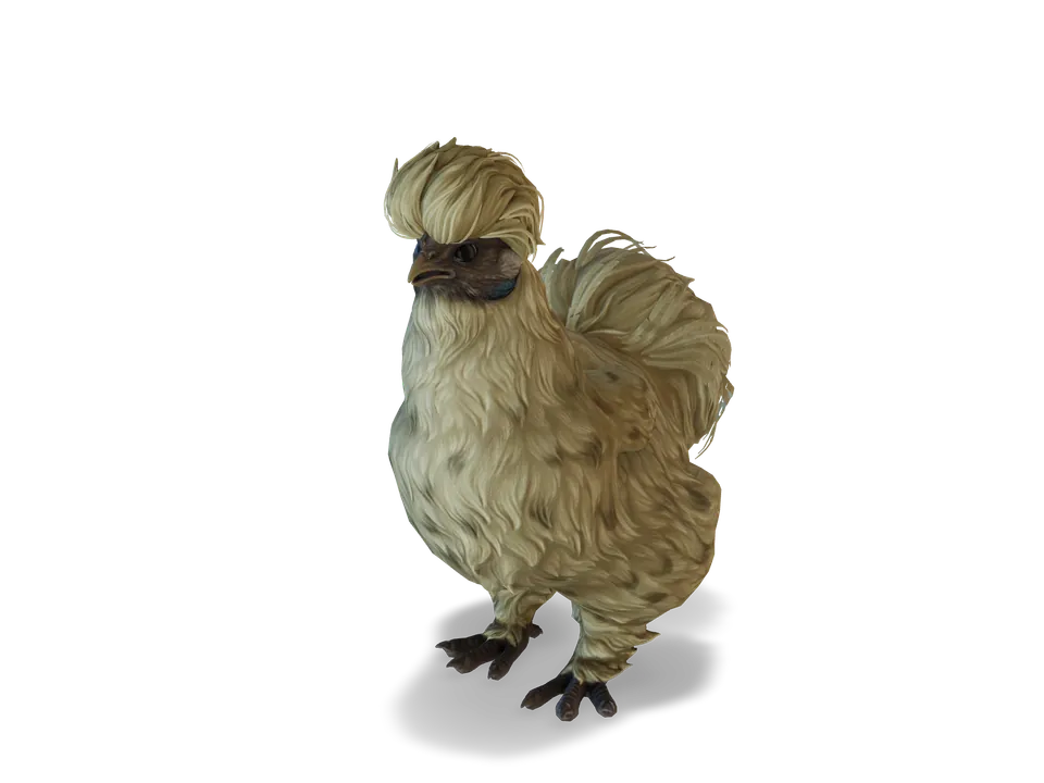 CS2 pet chicken: silkie, Leopard