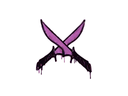 X-Knives (Bazooka Pink)