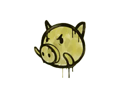 Piggles (Tracer Yellow)