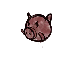 Piggles (Brick Red)