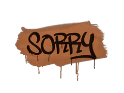 Sorry (Tiger Orange)