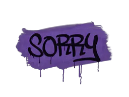 Sorry (Monster Purple)