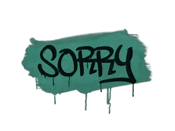 Sorry (Frog Green)