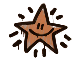 Shining Star (Tiger Orange)