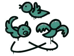 Dizzy (Frog Green)