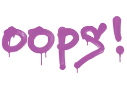 Oops — skin CS2