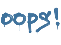Oops — skin CS2