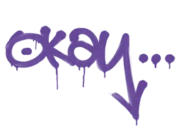 Okay (Monster Purple)