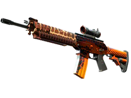 SG 553 | Tiger Moth — اسکین CS2