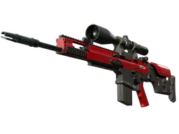SCAR-20 | Crimson Web — skin do CS2