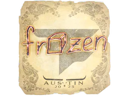 frozen