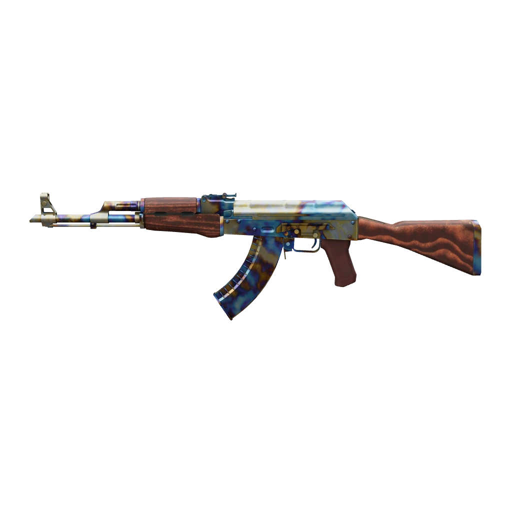 AK-47 | Case Hardened، پترن #711 (نو از کارخانه) — CS2