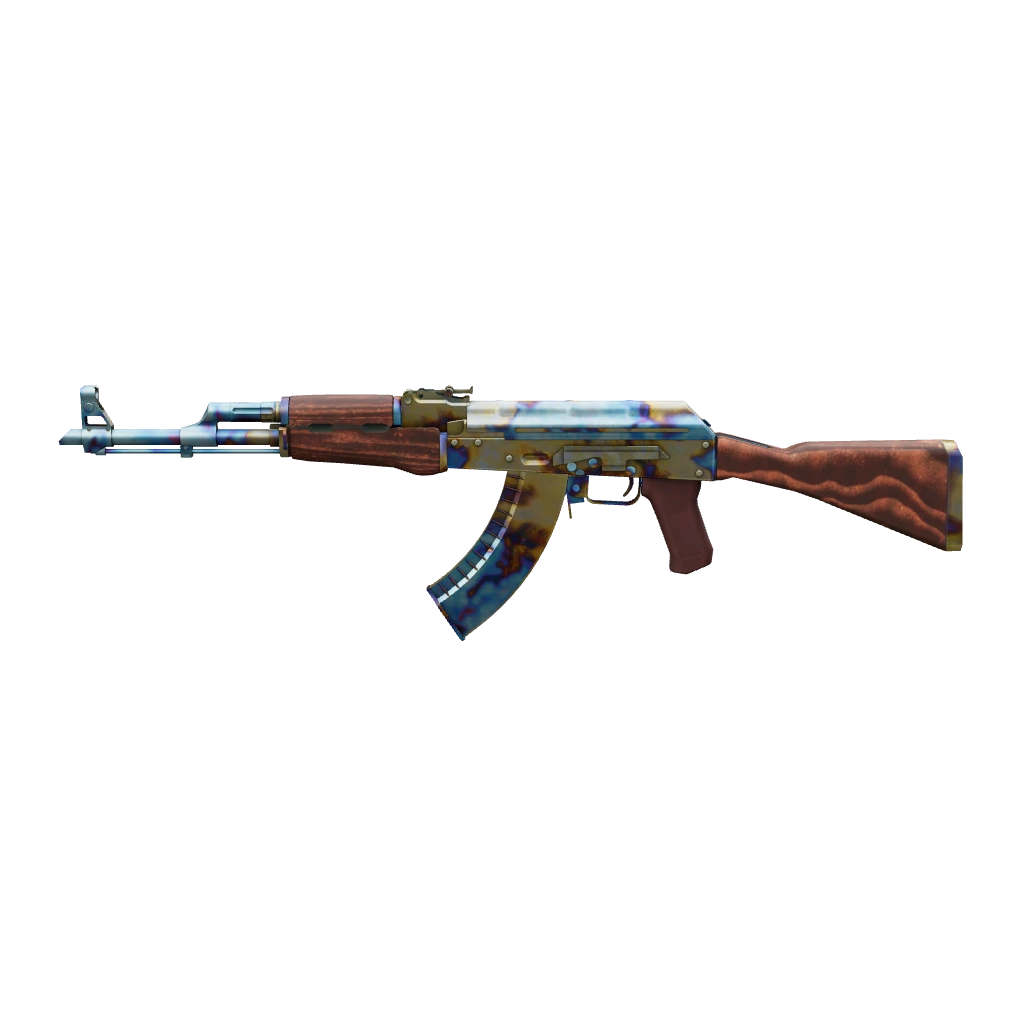 AK-47 | Case Hardened، پترن #733 (نو از کارخانه) — CS2