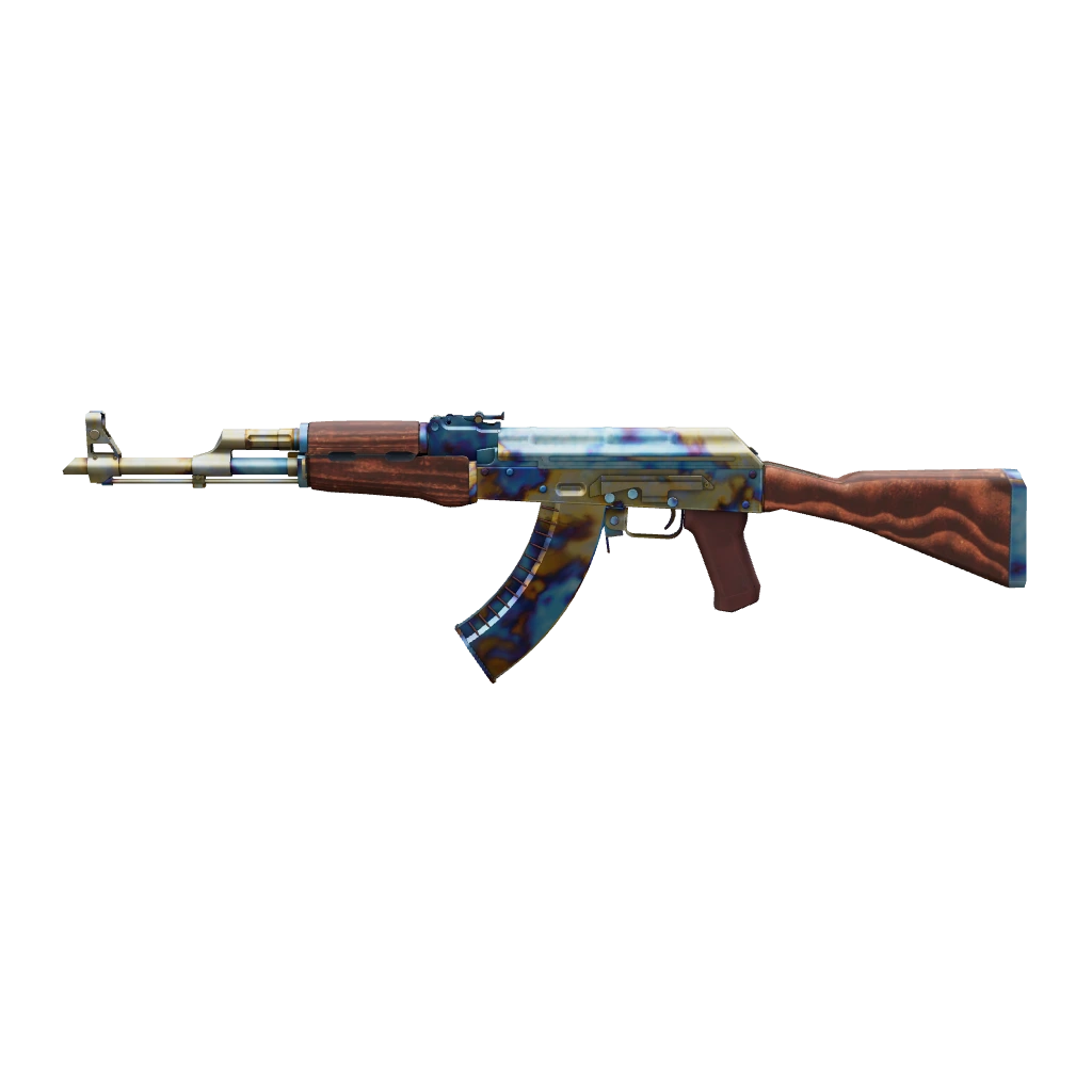 AK-47 | Case Hardened، پترن #750 (نو از کارخانه) — CS2