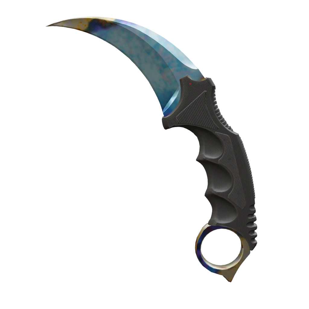 ★ Karambit | Case Hardened، پترن #74 (نو از کارخانه) — CS2