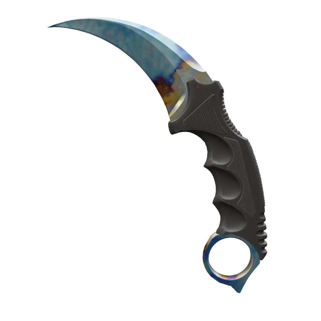 ★ Karambit | Case Hardened، پترن #828 (نو از کارخانه) — CS2